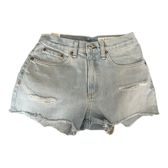 New! rag & bone Justine Jean Shorts - Picture 4 of 9